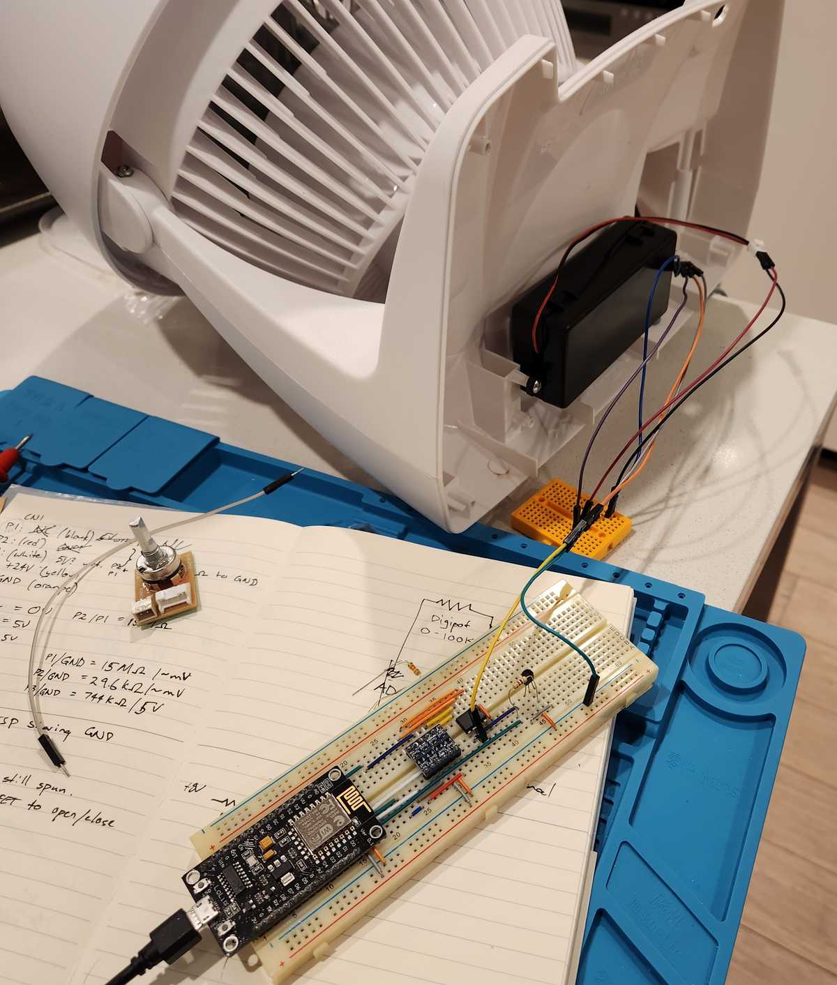 breadboard fan